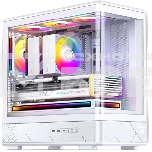 Корпус Jonsbo D200, Mini-Tower, белый