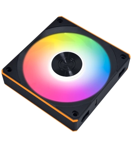 Вентилятор для корпуса Lian-Li Uni Fan CL Wireless 120 ARGB 124х120x28 черный 4-pin 29.8дБ (упак.:3шт) (G99.12CL1W3B.R0) Ret