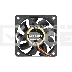 Вентилятор для корпуса ExeGate EX06015S3P черный, 60 мм, 3500 об/мин, 24 дБ, 3 pin, фото2
