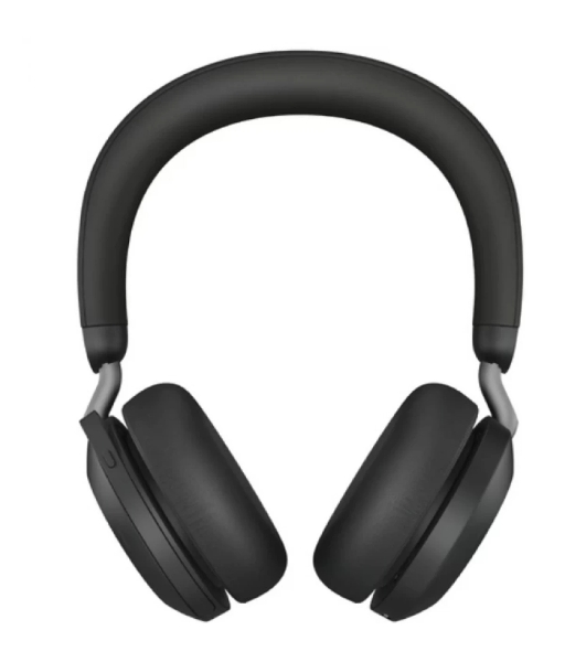 Гарнитура беспроводная Jabra Evolve 2 75, Link380a MS Stereo Stand черный