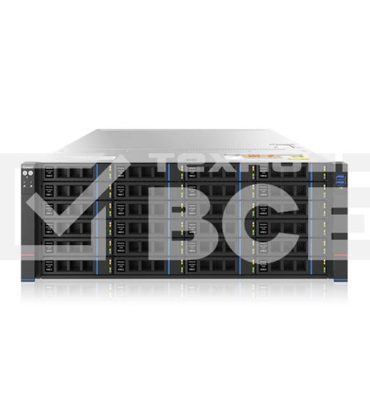 Платформа системного блока Gooxi SR401-D24RE-G2 AMD Genoa 4U Expander Backplane 24_2.5/3.5 SAS/SATA Hard Drive Bay Server Barebone + 800W CRPS modules + standard rail kit