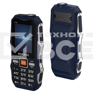 Мобильный телефон Maxvi P100 синий