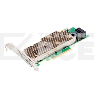 RAID-контроллер Broadcom 9460-8i SGL  (05-50011-02)  PCIe 3.1 x8 LP, SAS/SATA/NVMe, RAID 0,1,5,6,10,50,60, 8port(2 * int SFF8643), 2GB Cache, 3508ROC