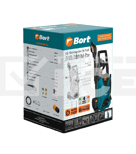 Минимойка Bort BHR-2000M-Pro, 2000Вт, 93416411