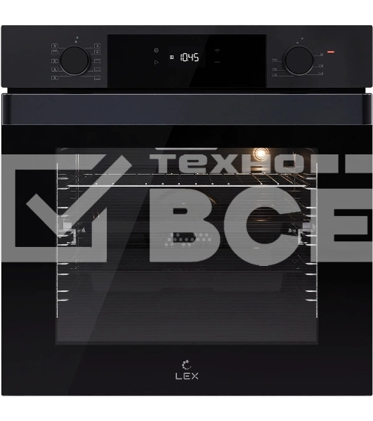 Духовой шкаф LEX EDP 610 DX Wide Series 2100 Вт, 75 л