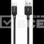 Кабель HOCO X14 черный HC-62868 USB - USB Type-C, 1m, 2A, Нейлон, фото2