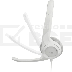 Наушники с микрофоном Logitech H390 белый 1.9м накладные USB оголовье (981-001288), фото2