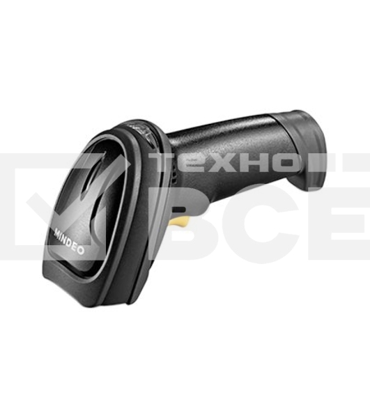 Сканер штрих-кода ручной Mindeo 2D MD6600-SR 2D имидж, проводной, 100 скан/сек , USB с подставкой, чёрный