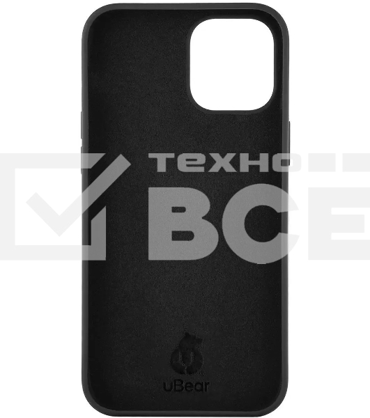 Чехол (клип-кейс) UBEAR Touch Case, для Apple iPhone 12 mini, черный [cs61bl54th-i20]