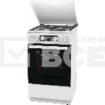 Плита комбинированная Gorenje GK5C42WF-B белый, конфорок 4 газовых, духовка 70 л, 50 см x 85 см x 59.4 см, фото 1