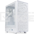 Компьютерный корпус HSPD M510, Mesh Mid Tower, белый, TG, 0.5 SPCC, 4x120мм ARGb ATX, mATX, mITX 180/280/160мм 1x2.5
