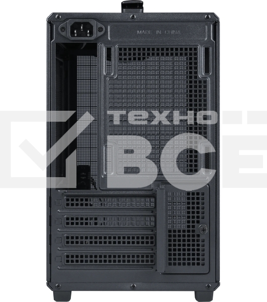 Компьютерный корпус Accord ACC-H1851 черный без БП ATX 4x120мм 1xUSB 3.0 1xUSB3.1 audio