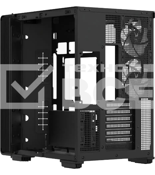 Корпус Formula Crystal Z7 черный без БП ATX 11x120мм 4x140мм 1xUSB3.0 1xUSB3.1 audio bott PSU