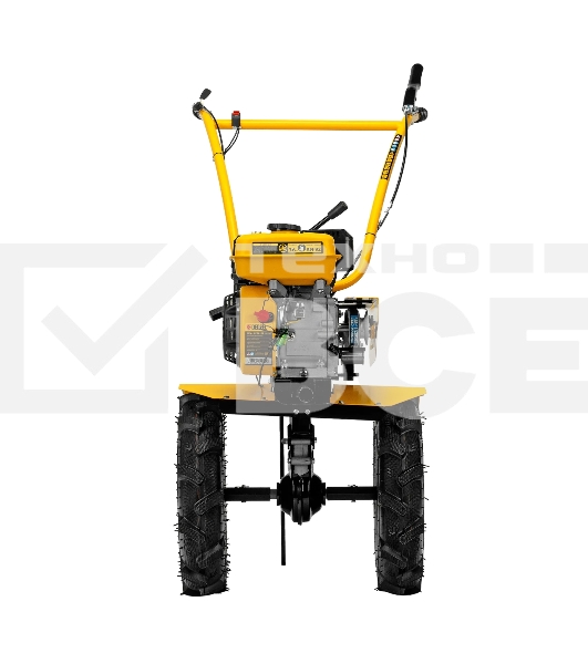 Мотоблок Denzel DPT-170S, 7 л.с., ремен.сцеп, фрез 3х4, ШОМ, передачи 2В/1Н