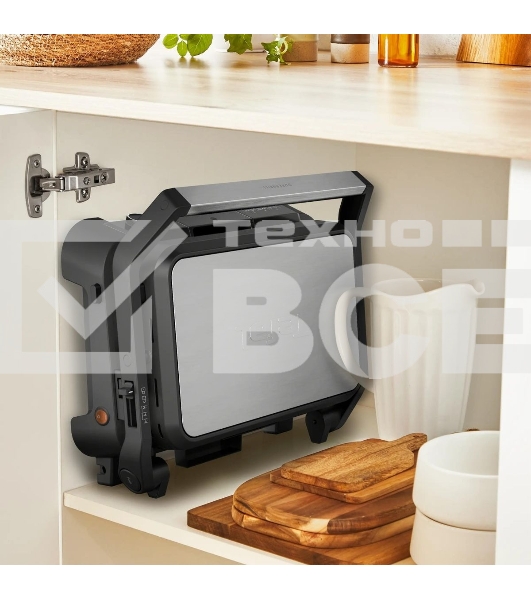 Электрогриль Tefal GC520DE0, черный/серебристый 1510002834