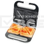 Сэндвич-тостер Galaxy Line GL 2962, белый, с несъемными пластинами, 800 Вт, индикаторы нагрева и сети, антипригарное покрытие рабочей поверхности, теплоизолированный корпус, прорезиненные ножки, препятствующие скольжению, фото8