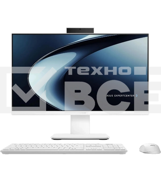 Моноблок Asus V440VAK-WPC0660 23.8' Full HD i5 13420H (2.1) 16Gb SSD 512Gb UHDG CR без ОС GbitEth WiFi BT 90W клавиатура мышь Cam белый 1920x1080