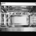 Встраиваемая микроволновая печь Kuppersberg HMW 620 B, объем 20 л, мощность 700 Вт, поворотный стол, High-Tech, 9 автоматических программ, гриль, сенсорное управление, черный, фото3