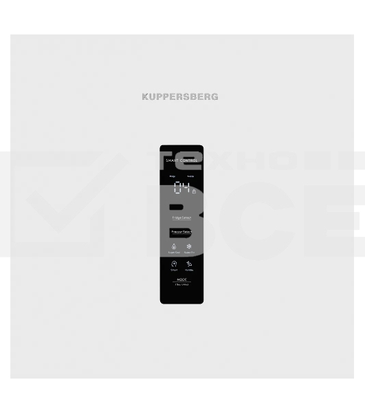 Холодильник Kuppersberg RFCN 2015 W белый двухкамерный 235/109л морозилка снизу, No Frost