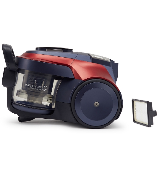 Пылесос Polaris PVC 2003RI серый/красный, 500/2000 Вт, уборка сухая, пылесборник контейнер 2.5 л