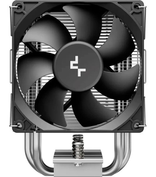 Кулер для процессора Deepcool AG300 G2 Soc-AM5/AM4/1200/1700/1851 серебристый/черный 4-pin 18-31dB Al+Cu 150W 350gr Ret (R-AG300-BKAMMG2)