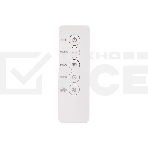 Вентилятор напольный DUX 60-0213 белый/синий 60 Вт, 5 лопастей, подставка круглая, д/у управление, фото5