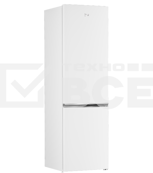 Холодильник Beko B1RCSK402W белый двухкамерный 267/113л морозилка снизу