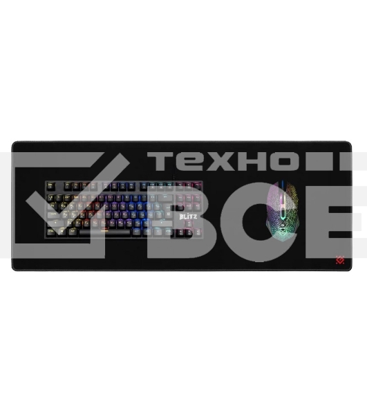 Коврик для мышки Defender BLACK ULTRA ONE