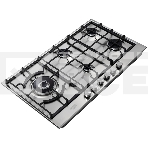 Газовая варочная панель DeLonghi NSL 590D X RUS независимая, нержавеющая сталь, фото9