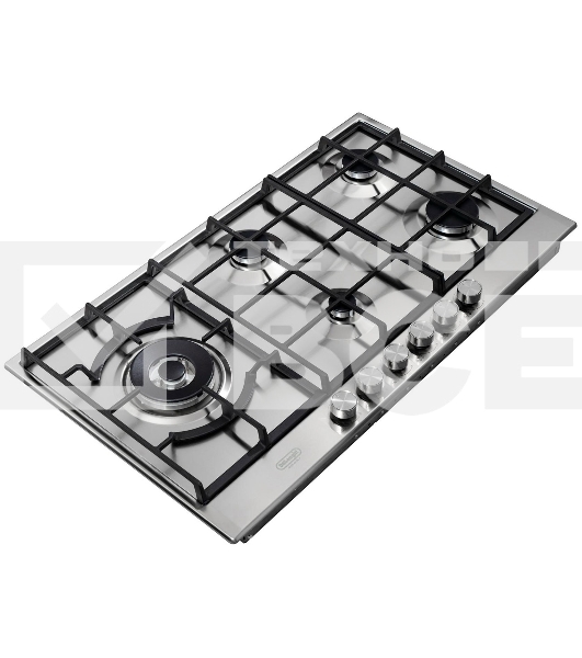 Газовая варочная панель DeLonghi NSL 590D X RUS независимая, нержавеющая сталь