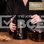 Чайник электрический Scarlett SC-EK21S45 1.5л. 2200Вт черный корпус: нерж.сталь/пластик, фото2