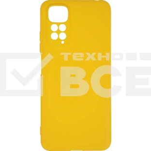 Чехол (клип-кейс) DF xiCase-61 для Xiaomi Redmi Note 11/11s желтый