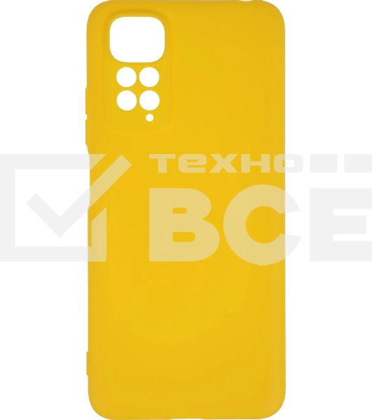 Чехол (клип-кейс) DF xiCase-61 для Xiaomi Redmi Note 11/11s желтый