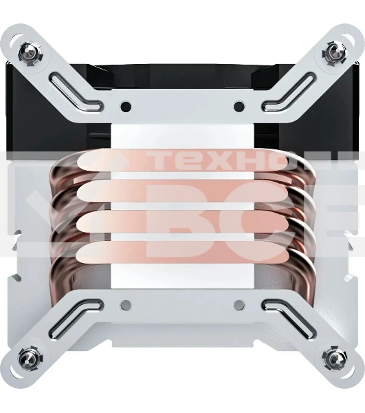 Устройство охлаждения(кулер) Digma D-CPC130-PWM1 Soc-AM5/AM4/1151/1200/1700 черный 4-pin Al+Cu 130W OEM