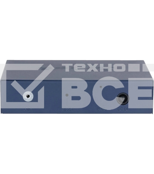 Коммутатор Dahua DH-CS4006-4ET2GT-60 4-портовый гигабитный PoE с функцией облачного управления, 4xRJ45 100Mb, 2xRJ45 1Gb uplink, суммарно 60Вт