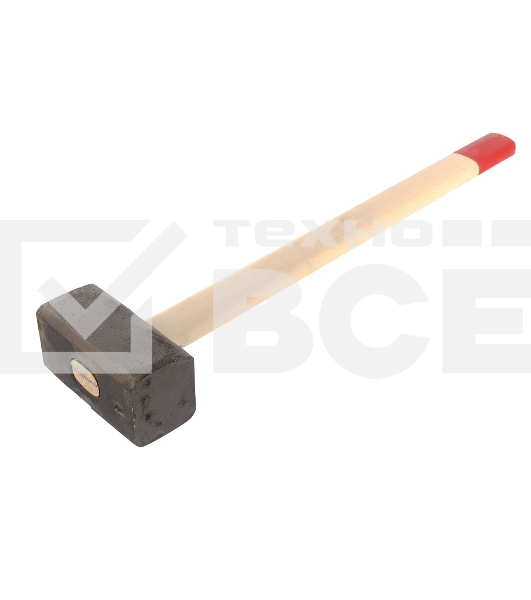 Кувалда Сибртех 8000 г, кованая головка, деревянная рукоятка 750 мм