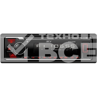 Автомагнитола ACV AVS-920BR, 1 DIN, Bluetooth, USB Type-A, AUX
