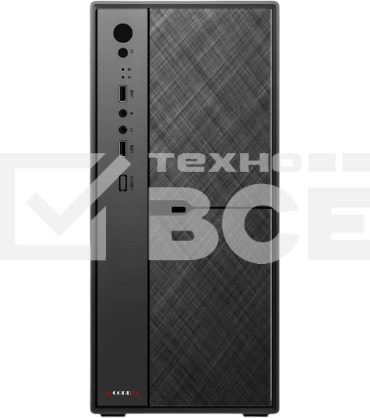 Корпус ACCORD ACC-1603, Mini-Tower, чёрный