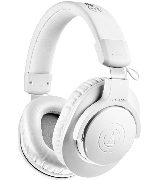 Наушники мониторные Audio-Technica ATH-M20XBT WH белый беспроводные bluetooth оголовье (80004918)
