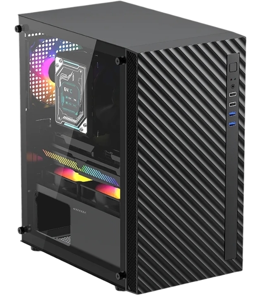 Корпус ACCORD ACC-508, Mini-Tower, чёрный