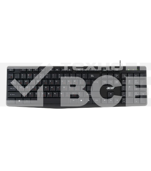 Клавиатура + мышь Acer OMW141 клав:черный мышь:черный USB
