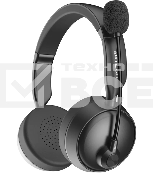 Наушники с микрофоном A4Tech BH230 черный мониторные BT оголовье (BH230 BLACK)