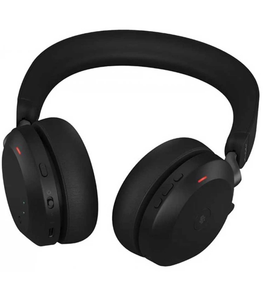 Гарнитура беспроводная Jabra Evolve 2 75, Link380a MS Stereo Stand черный