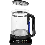 Чайник электрический Red Solution KG1330D 2л. 2000Вт прозрачный/черный корпус: пластик/стекло, фото4