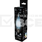 Лампа филам. Gauss Filament 11Вт цок.:E14 свеча 220B св.свеч.бел.нейт. CF35 (упак.:10шт) (104801211), фото10