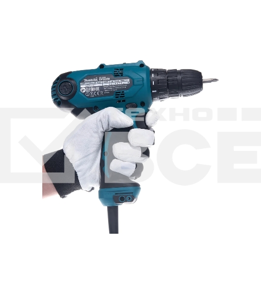 Дрель Makita DF0300 { 320Вт,БЗП-10мм,0-450\0-1500об\м,1.2кг,кор }