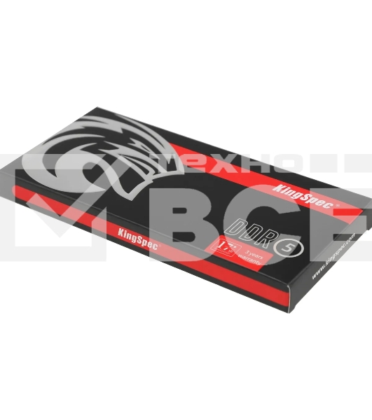 Оперативная память KingSpec DDR5, 32GB (1x32 GB), 4800 MHz, CL40, DIMM
