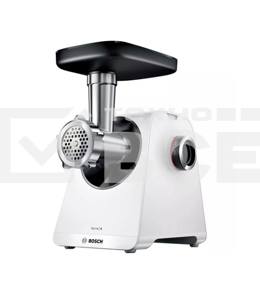 Мясорубка Bosch MFWS420W, 1900W, белый
