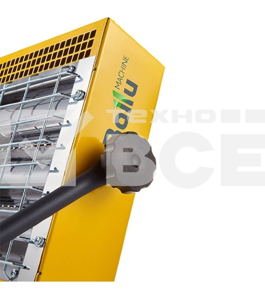Инфракрасный обогреватель Ballu BIH-LM-1.5-R жёлтый, кварцевый, 1500 Вт, 25 м2