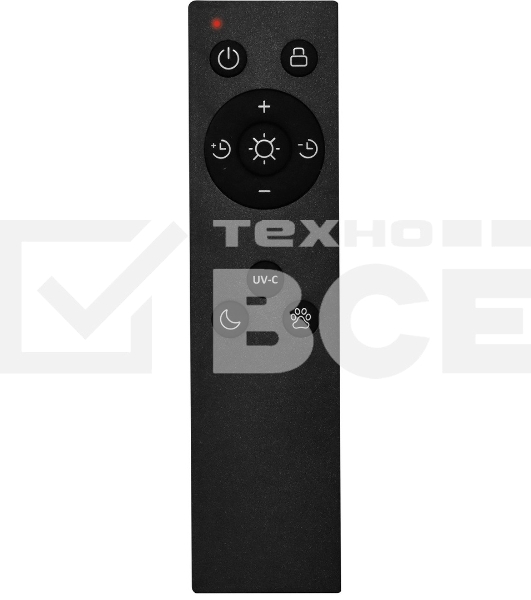 Очиститель воздуха Neoclima NP170RW, 35Вт, 170 м3/ч, с круглым дисплеем, белый